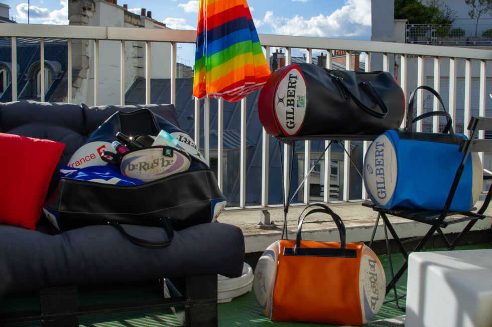 recyclingrugby | Recyclage de ballons de rugby en objets de maroquinerie