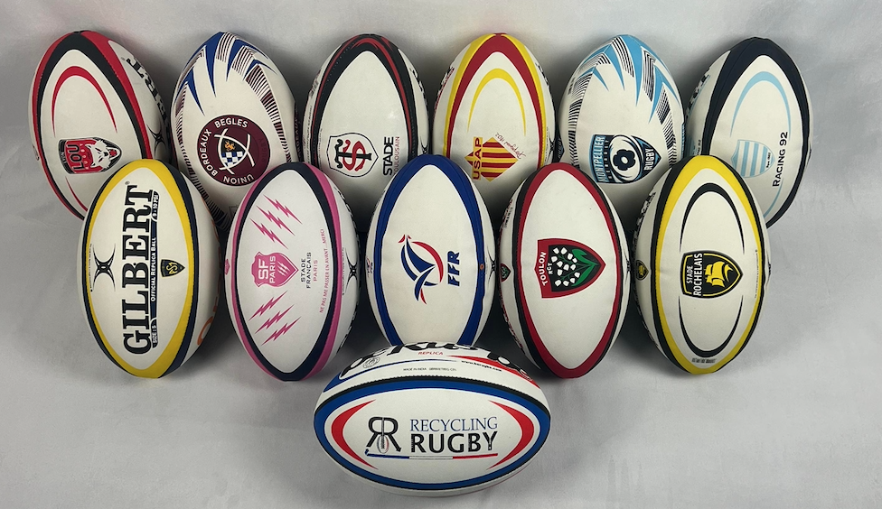 Casse-Tête Le Ballon de Rugby en bois